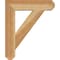 Ekena Millwork Traditional Craftsman Rough Sawn Bracket, Western Red Cedar, 4"W x 20"D x 24"H BKT04X20X24TRA04RWR - alternate 3